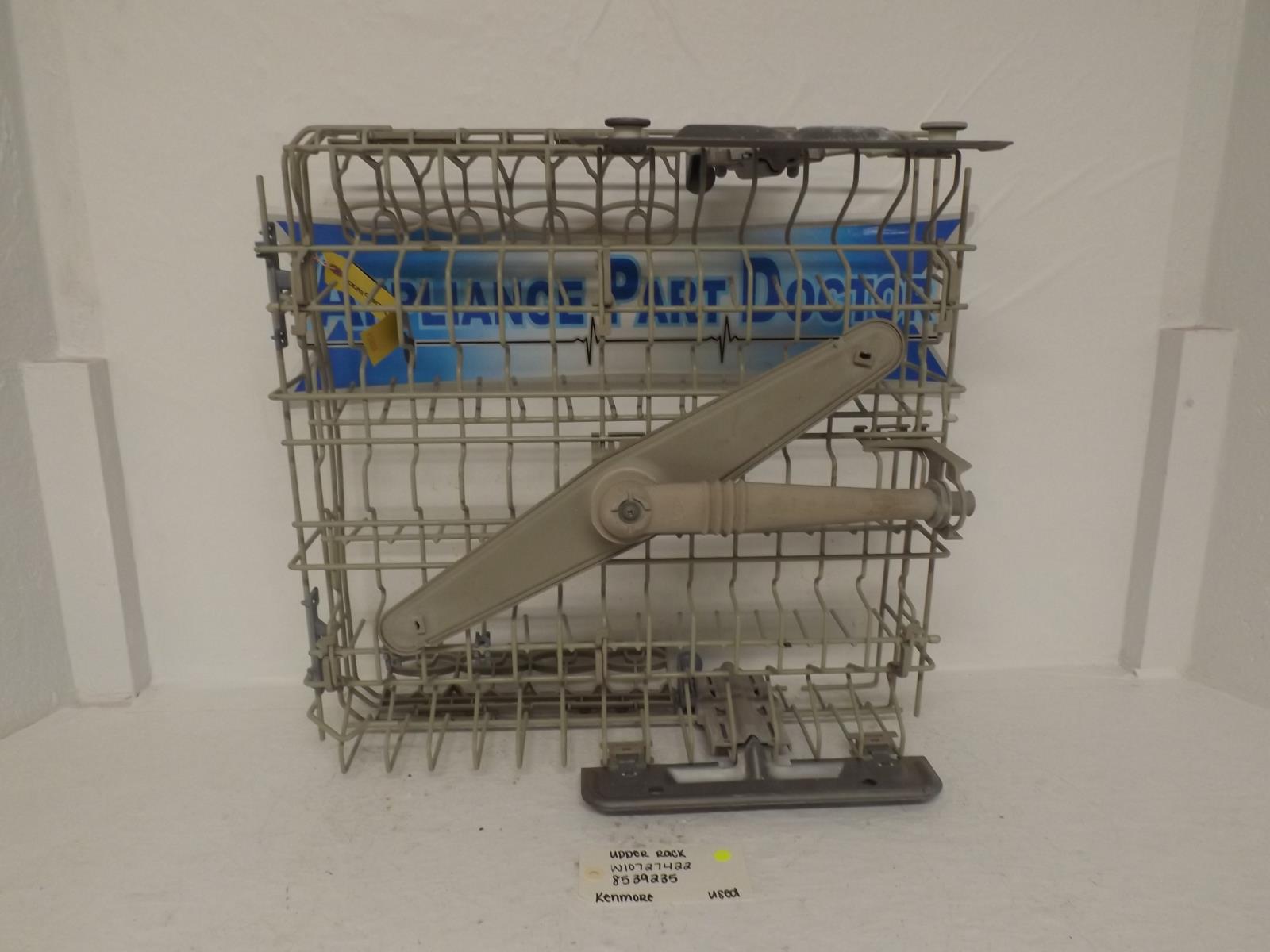 Kenmore Dishwasher W10727422 8539235 Upper Rack Used Kenmore Dishwasher W10727422 8539235 Upper Rack Used
